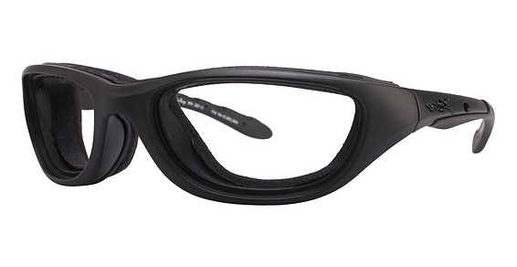 Wiley X AIRRAGE Sunglasses, Matte Black (Smoke Grey)