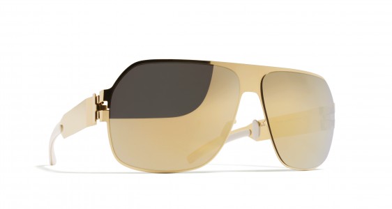 Mykita XAVER Sunglasses, F9 GOLD - LENS: GOLD FLASH