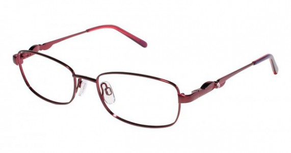Genesis G5001 Eyeglasses, 001 Burgundy