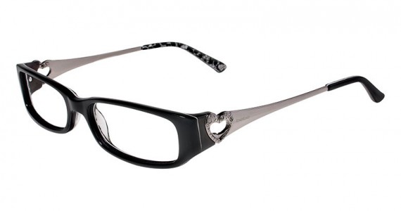 Bebe Eyes BB5020 Eyeglasses, 001 Black Lace