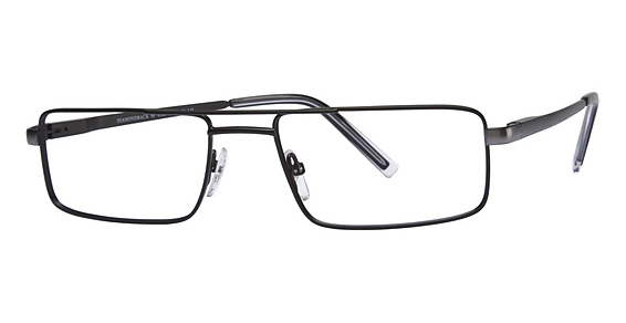 XXL Diamondback Eyeglasses, Gunmetal