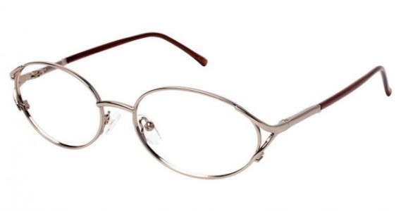 New Globe L5135-P Eyeglasses, Light Brown