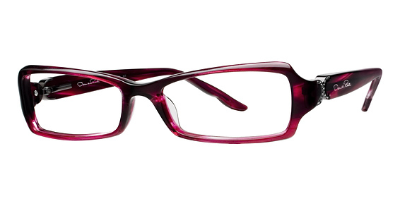 Oscar de la Renta ODLR 374 Eyeglasses, 615 Red