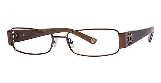 Oscar de la Renta ODLR 381 Eyeglasses, 210 Shiny Brown