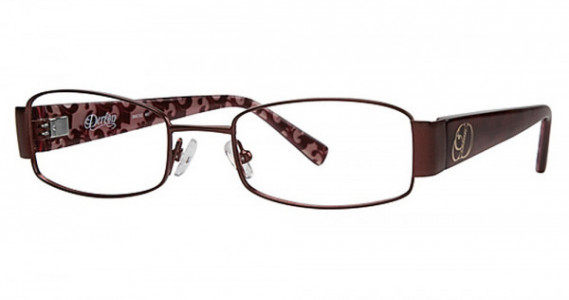 Dereon DOC312 Eyeglasses, 210 Shiny Dark Brown
