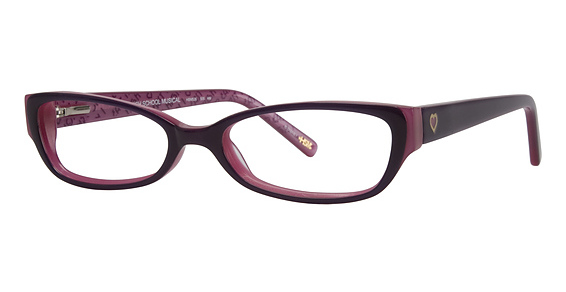 High School Musical HSM526 Eyeglasses, 505 Dk Purple / Purple