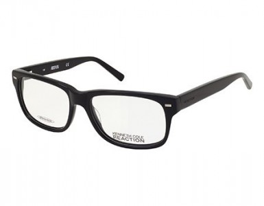 Kenneth Cole Reaction KC-0722 Eyeglasses, 001 - Shiny Black