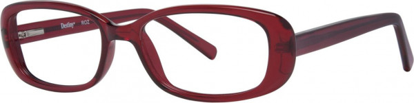 Destiny Roz Eyeglasses, Burgundy