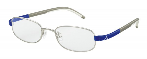 adidas A999 Lite Fit Full Rim Performance Steel kids Eyeglasses, 6057 blue
