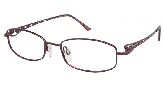 Tura 655 Eyeglasses, BURGUNDY (BUR)
