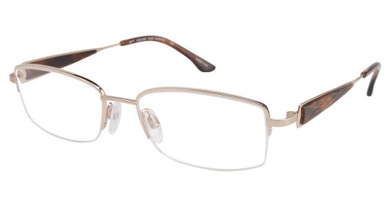 Tura 665 Eyeglasses, GOLD/TORTOISE (GLD)