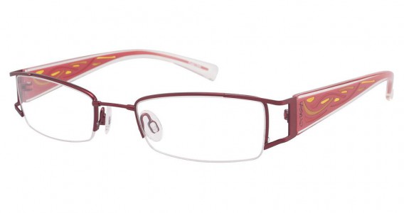 Crush 850030 Eyeglasses, Red (50)