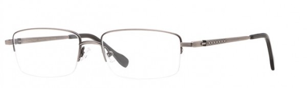 Hickey Freeman Springfield Eyeglasses, Brushed Gunmetal