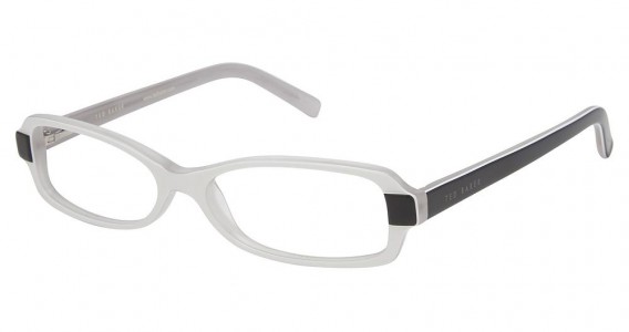 Ted Baker B845 Eyeglasses, WHITE BLACK (WHT)
