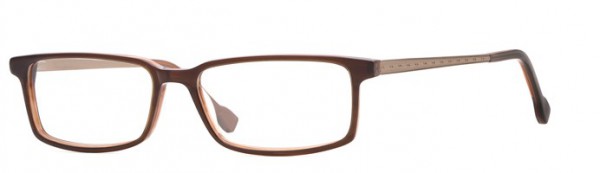Hickey Freeman Newbury Eyeglasses, Brown Horn (Brh)