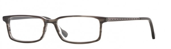 Hickey Freeman Newbury Eyeglasses, Grey Stripe