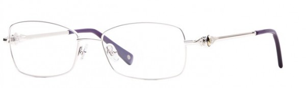 Laura Ashley Lisbeth Eyeglasses, Silver