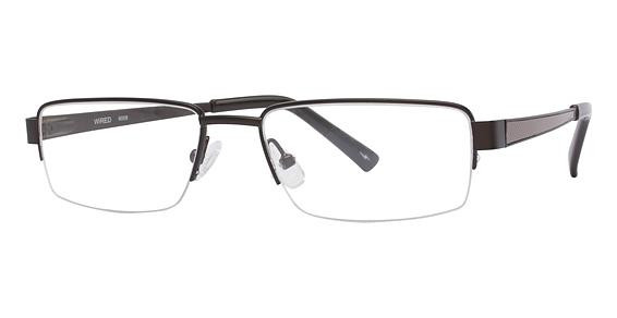 Wired 6008 Eyeglasses, Brown Heat