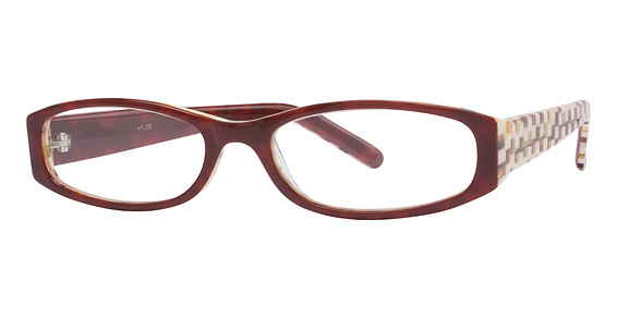 Bookmark Readers Eye Candy Eyeglasses, Cherry +1.5