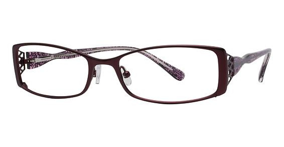 Vivian Morgan 8010 Eyeglasses, Burgundy