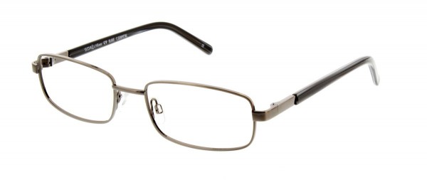 ClearVision BLAKE Eyeglasses, Gunmetal