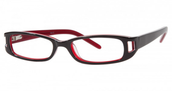 Georgetown Georgetown 742 Eyeglasses, Black Red