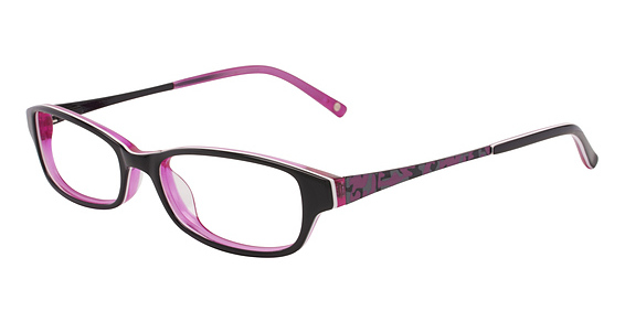 Kids Central KC1631 Eyeglasses, C-3 Black/Hot Pink