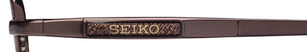 Seiko Titanium T0568 Eyeglasses, 010 Dark Taupe