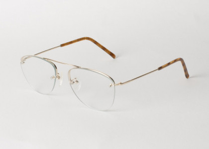 Shuron Icebreakers Eyeglasses, Gold w/ Regular Skull (884 Lens Pattern)
