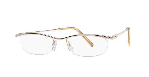 Cote D'Azur Bejeweled Eyeglasses, 1 Gold