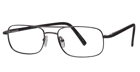 Cote D'Azur Anthony Eyeglasses, 01 Black Dark Gunmetal