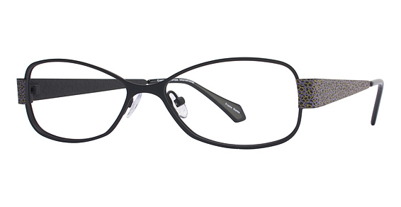 Cinzia Designs CIN-192 Eyeglasses, 1 Black/Purple
