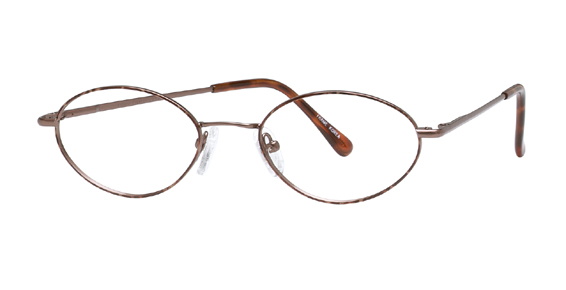 Alternatives L-007 Eyeglasses, Matte Brown-Dark Tortoise