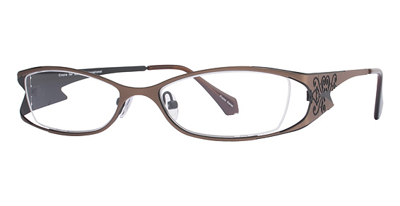 Cinzia Designs CIN-194 Eyeglasses, 2 Copper/Black