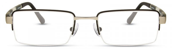 Michael Ryen MR-162 Eyeglasses, 1 - Black / Gunmetal