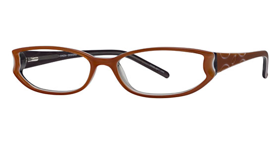 Cinzia Designs CIN-134 Eyeglasses, 3 Ginger/Grey