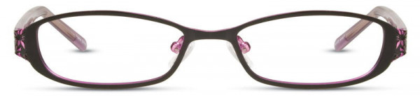 David Benjamin Fireworks Eyeglasses, 3 - Black / Violet