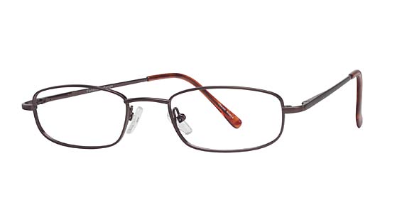 Elements EL-84 Eyeglasses, 1 Dark Brown Matte