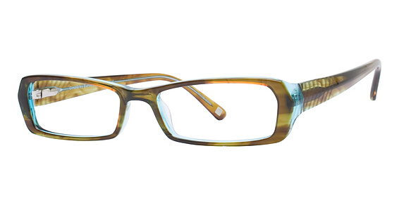 Cinzia Designs CIN-220 Eyeglasses, 2 Tortoise/Aqua