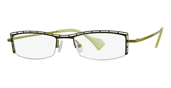 Cinzia Designs CIN-152 Eyeglasses, 1 Celery/Lt. Green