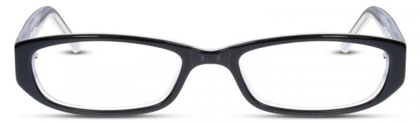 David Benjamin DB-148 Eyeglasses, 2 - Black / Crystal