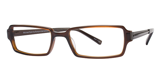 Michael Ryen MR-136 Eyeglasses, 2 Brown