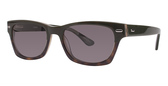 Cinzia Designs New Detective Sunglasses, 3 Sage/Tortoise
