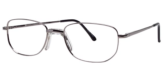 Cote D'Azur Stainless 6 Eyeglasses, 3 Gunmetal