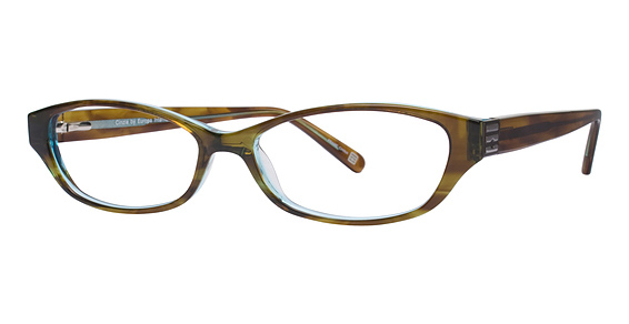 Cinzia Designs CIN-184 Eyeglasses, 2 Musk/Aqua