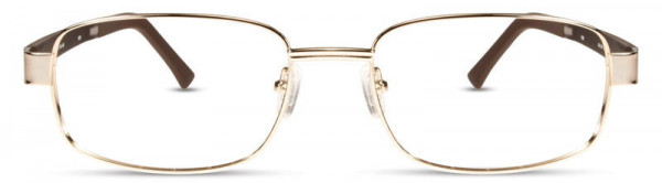 Alternatives ALT-34 Eyeglasses, 3 - Gold / Brown