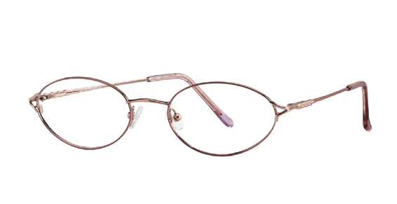 Cote D'Azur Mara Eyeglasses, 2 Rose Gold Mauve