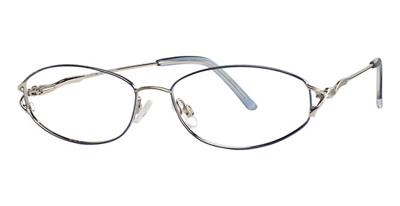Alternatives Nadine Eyeglasses, 2 Blue/Silver