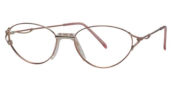 Cote D'Azur Cheryl Eyeglasses, 01 Soft Rose On Gold