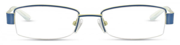 David Benjamin Flower Girl Eyeglasses, 3 - Blue